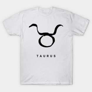 KIROVAIR ASTROLOGICAL SIGNS TAURUS #astrology #kirovair #symbol #minimalism #horoscope #beast #home #decor T-Shirt